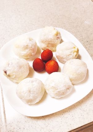 クリームチーズいちご大福-レシピのメイン写真