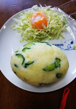 ばくだん ポテトサラダ-レシピのメイン写真