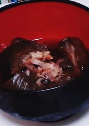 ナスと椎茸のお浸し-レシピのメイン写真