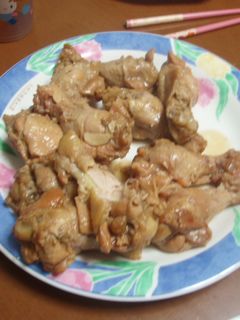朝から作ろう!!鶏手羽元のにんにく風煮-レシピのメイン写真