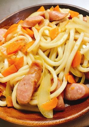 だし焼きうどん-レシピのメイン写真