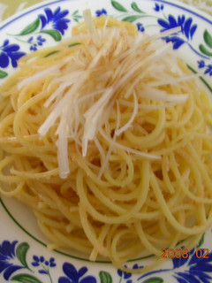 長ネギと明太子のスパゲティー-レシピのメイン写真