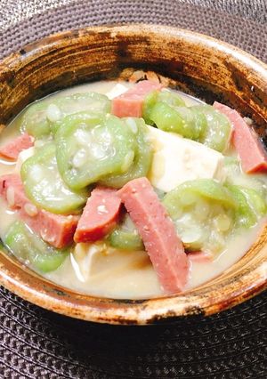 へちまの味噌煮(ナーベーラーンブシー)-レシピのメイン写真