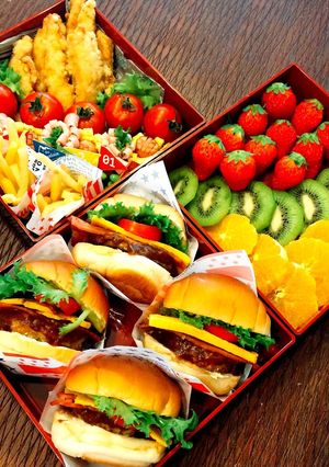 運動会♪お弁当 ★ミニハンバーガー♪-レシピのメイン写真