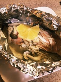 鮭のきのこホイル焼き-レシピのメイン写真