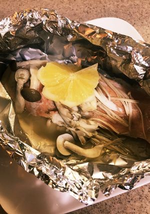 鮭のきのこホイル焼き-レシピのメイン写真