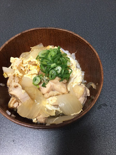 親子丼(ちょっとどんぶり使用)-レシピのメイン写真