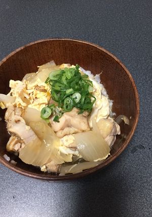 親子丼(ちょっとどんぶり使用)-レシピのメイン写真