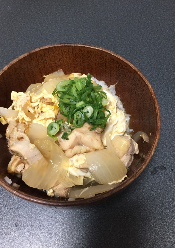 親子丼(ちょっとどんぶり使用)-レシピのメイン写真