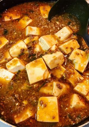 家にあるもので！簡単&本格的♡麻婆豆腐-レシピのメイン写真