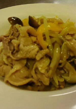 貴女風味で豚のカレー炒め❤ゆりさん風-レシピのメイン写真