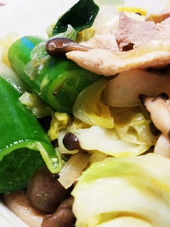 キャベツ大量消費☆簡単♪塩野菜炒め-レシピのメイン写真