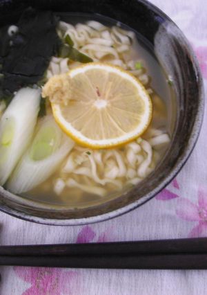 レモンとしょうがのミラクル☆素敵艶うどん-レシピのメイン写真