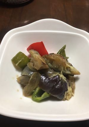 冷たい茄子の煮浸し-レシピのメイン写真