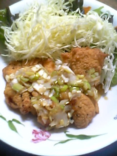 鶏の唐揚げ甘酢ソースがけ（油淋鶏）-レシピのメイン写真