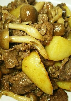 牛肉とじゃがいものオイスター炒め-レシピのメイン写真