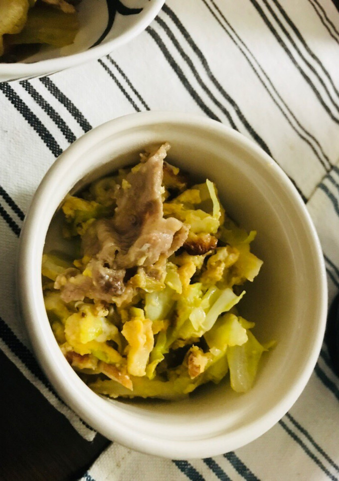 キャベツとちくわの卵炒め-レシピのメイン写真