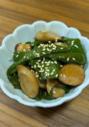 ピーマンとソーセージの旨だし炒め-レシピのメイン写真