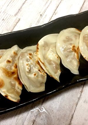 簡単！納豆チーズ餃子皮焼き-レシピのメイン写真
