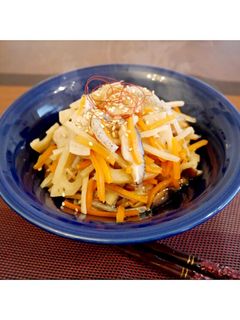 圧力鍋でノンオイル!ヘルシーきんぴら牛蒡-レシピのメイン写真