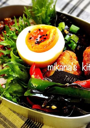 唐揚げ＆麻婆茄子が主役☆女子高生のお弁当-レシピのメイン写真