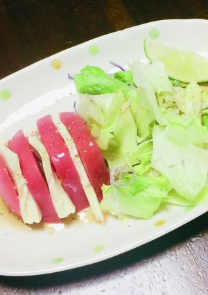 あるもんで。簡単カプレーゼ-レシピのメイン写真