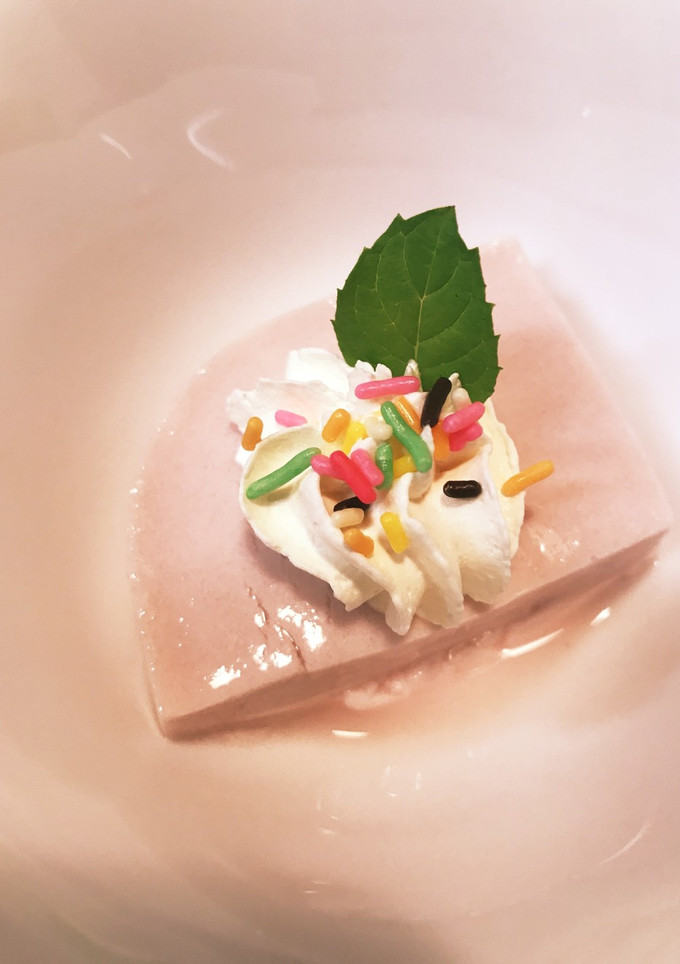 ふわふわ いちごみるく寒天♡-レシピのメイン写真
