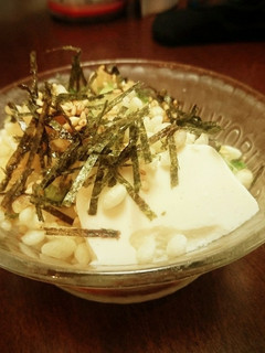 豆腐でおつまみ♪天かすタヌキ豆腐-レシピのメイン写真