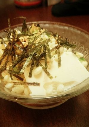豆腐でおつまみ♪天かすタヌキ豆腐-レシピのメイン写真