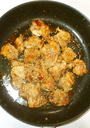 鶏もも肉の酢照り焼き♪簡単-レシピのメイン写真
