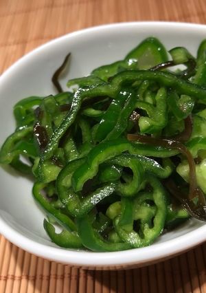 子供も食べれるよ♪ピーマンの塩こぶ和え-レシピのメイン写真