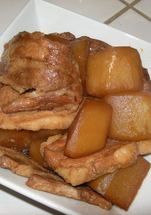 豚ばら肉と大根の煮物-レシピのメイン写真