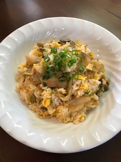 簡単!ピリ辛ザーサイ炒飯-レシピのメイン写真