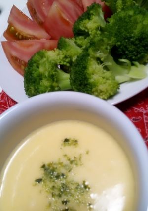 野菜サラダ・寿司酢マヨディップ-レシピのメイン写真