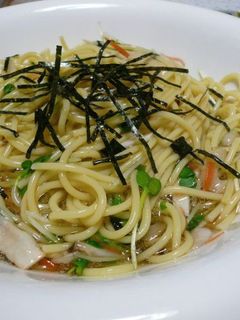 松茸風味の和風パスタ-レシピのメイン写真