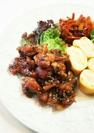 お弁当用 とりの唐揚げゴマ甘たれ漬け-レシピのメイン写真