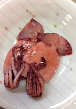 イカの炒め煮-レシピのメイン写真