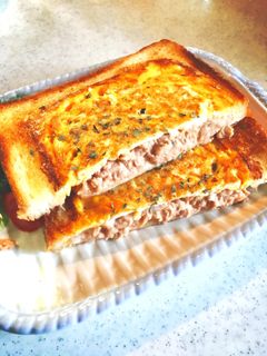 パン1枚で簡単!なんちゃってホットサンド-レシピのメイン写真