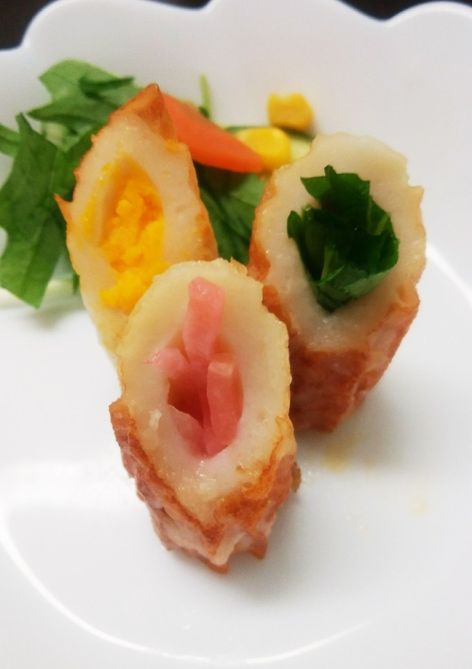 ちくわの飾り3種☆お弁当☆-レシピのメイン写真
