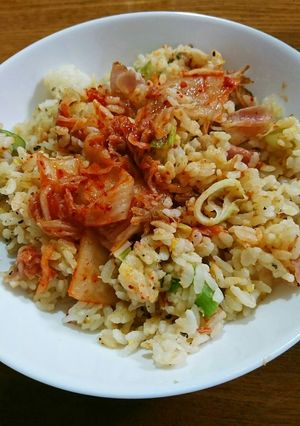 簡単 ピリ辛キムチチャーハン-レシピのメイン写真