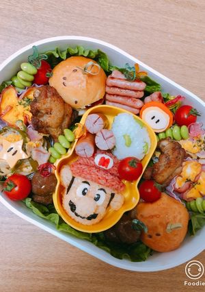 マリオキャラ弁-レシピのメイン写真