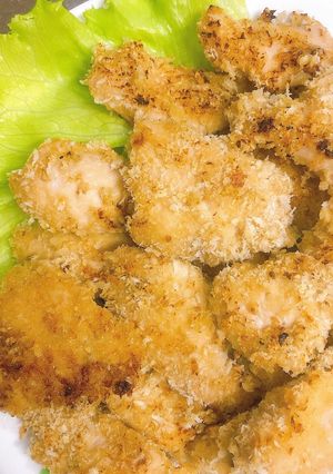 胸肉の味噌パン粉焼き-レシピのメイン写真