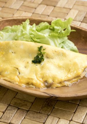 新玉ねぎのオムレツ-レシピのメイン写真
