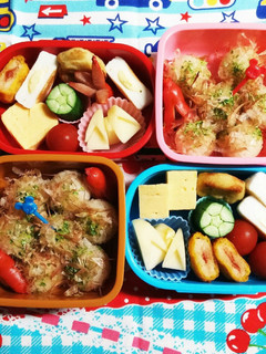 幼稚園(年中)双子のお弁当6-レシピのメイン写真