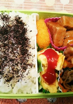20180530お弁当-レシピのメイン写真