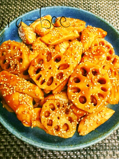 お弁当にも◎ご飯が進む♪甘味噌鶏れんこん-レシピのメイン写真