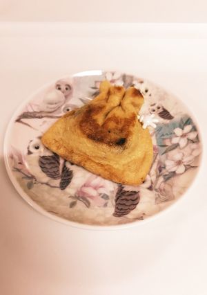 ❁搾菜とツナの巾着❁-レシピのメイン写真