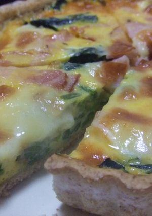 幸せな家庭の味❤ホウレンソウのキッシュ-レシピのメイン写真
