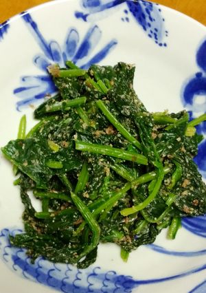 ほうれん草ゴマ和え-レシピのメイン写真