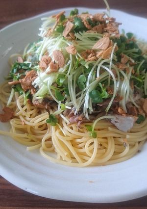 火を使わないで簡単☆サバ缶のパスタ-レシピのメイン写真